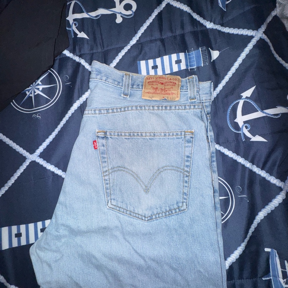 Levi's Blue Straight Jeans Classic Style